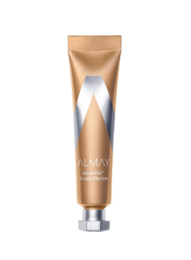 Almay Velvet Foil Cream Shadow, Golden Vibes, 0.36 fl. oz., metallic eyeshadow - Image 1